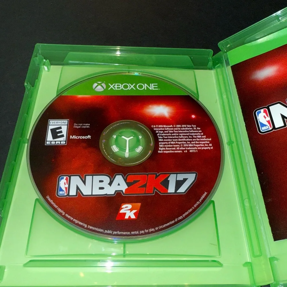 Xbox one video game lot Madden 21 Madden 19 NBA 2K17 Estate Item Bundle